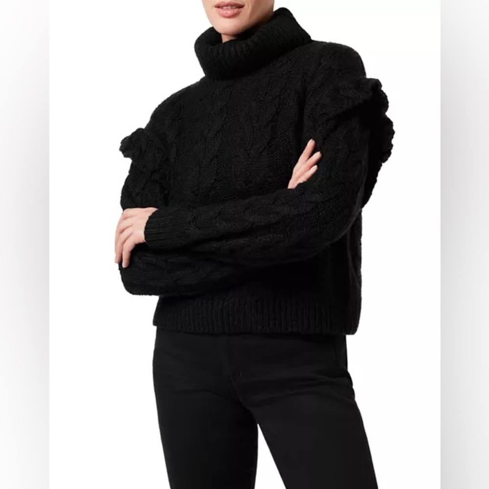 Joe's Jeans Black Turtleneck Sweater